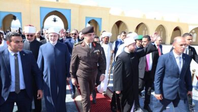 برعاية الرئيس وبحضور وزراء الأوقاف والشباب والعمل والتموين ورئيس الهيئة الهندسية ووكيل الأزهر ومحافظ البحر الأحمر ومفتي الجمهورية: افتتاح مسجدَي الحميد المجيد بحلايب والسميع العليم ببرنيس احتفالاً بالعيد القومي للمحافظة 3 FB IMG 1767361413335