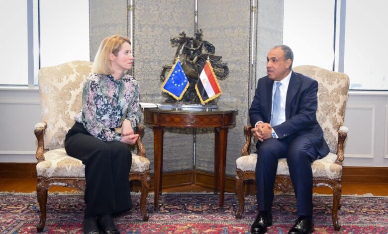 وزير الخارجية يجرى مشاورات سياسية مع الممثلة العليا للشئون الخارجية والسياسة الأمنية للاتحاد الأوروبي 1 FB IMG 1767880395790