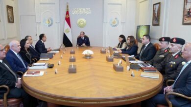 الرئيس يجتمع مع د. مصطفى مدبولي وعدد من الوزراء لمتابعة الموقف التنفيذي للمبادرة الرئاسية حياة كريمة 5 FB IMG 1768328186784