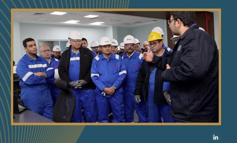 رئيس إيجاس يتابع الموقف التنفيذي لتوسعات مجمع غازات الصحراء الغربية 1 FB IMG 1768383870814