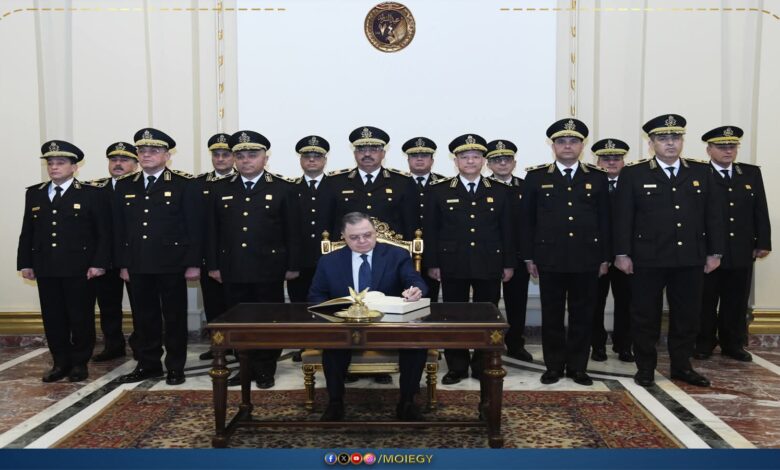 بمناسبة احتفالات عيد الشرطة .. وزير الداخلية يسجل كلمة شكر للرئيس بالقصر الجمهوري 1 FB IMG 1768664126066
