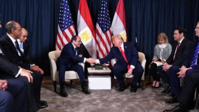 عاد الرئيس إلى أرض الوطن بعد أن شارك بمنتدى دافوس الاقتصادي العالمي والتقى خلال المنتدى الرئيس الأمريكي دونالد ترامب 4 FB IMG 1769069452972