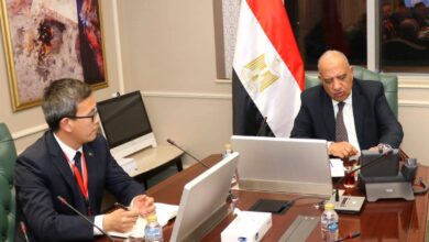 وزير الكهرباء والطاقة المتجددة يبحث مع مجموعة صاني "SANY " الصينية التعاون في تصنيع توربينات الرياح ونقل وتوطين التكنولوجيا 3 FB IMG 1769175202711