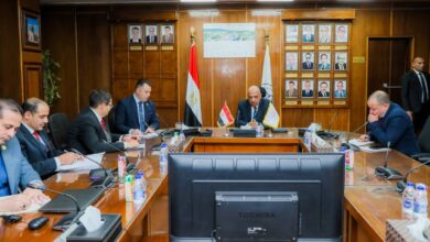 وزير الكهرباء والطاقة المتجددة يجتمع برئيس هيئة المحطات النووية والقائمين على مشروع المحطة النووية بالضبعة بمقر الهيئة بالعباسية 2 FB IMG 1769286065503