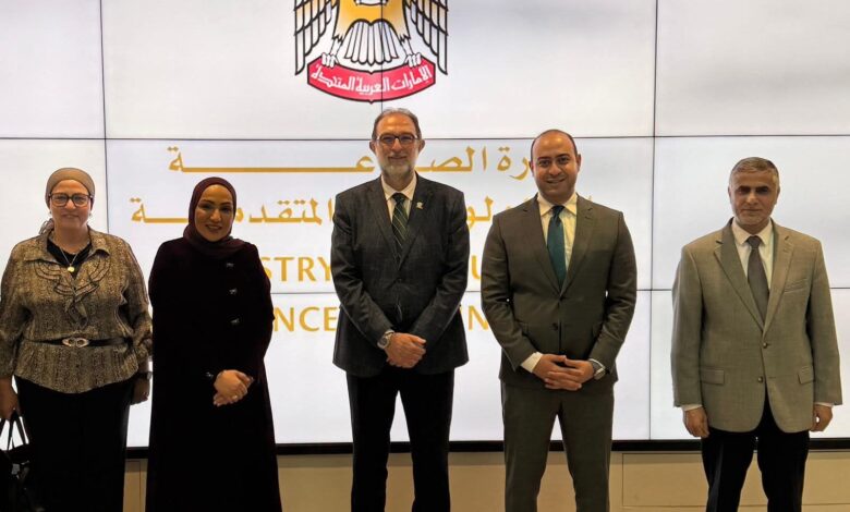على هامش فعاليات معرض جلفود ... لقاء مصري إماراتي لبحث تعزيز الابتكار الغذائي وآليات إدارته وسلامة المنتجات 1 FB IMG 1769506470835