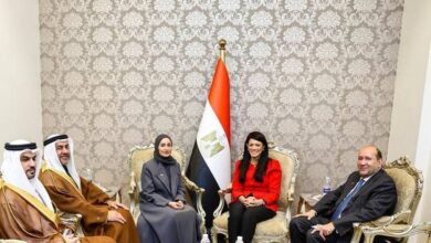 خلال حفل إعلان الفائزين بجائزة مصر للتميز الحكومي: د. رانيا المشاط تلتقي وزيرة الدولة للتطوير الحكومي والمستقبل بدولة الإمارات العربية لبحث تعزيز التعاون المشترك 2 FB IMG 1769522098915