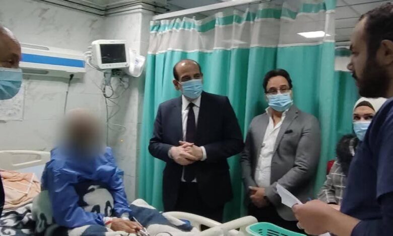 نائب وزير الصحة يتفقد مستشفى التحرير بالجيزة 1 FB IMG 1769701951250