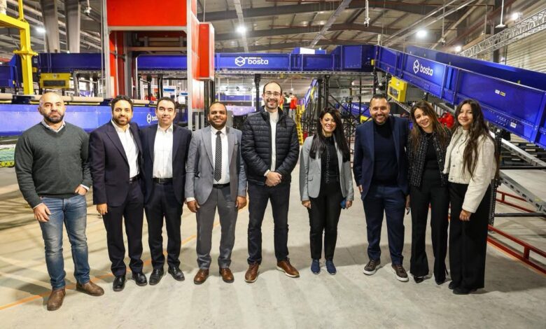 وزيرة التخطيط والتنمية الاقتصادية والتعاون الدولي تشهد افتتاح أكبر مركز للفرز الآلي بالشرق الأوسط لشركة "بوسطة" الناشئة باستثمارات 5 ملايين دولار 1 FB IMG 1769707878984