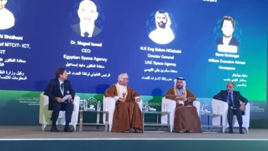 وكالة الفضاء المصرية تعرض رؤية مصر التنفيذية لقطاع الفضاء في الشرق الأوسط خلال مؤتمر MESC 2026 بمسقط 7 FB IMG 1769885368650