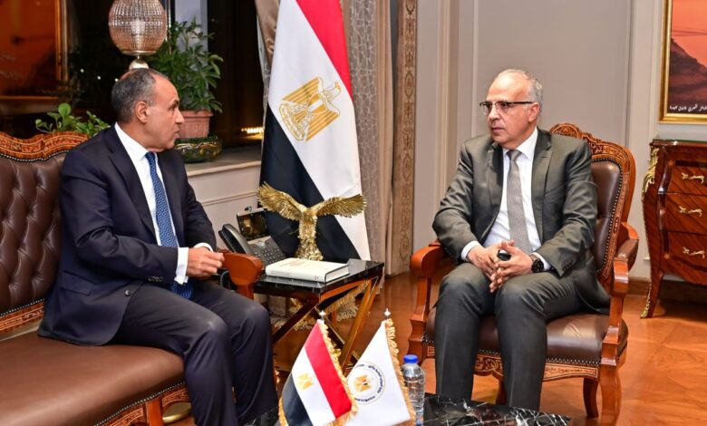 وزير الري عقب إستقباله وزير الخارجية والهجرة 1 IMG 20260107 WA0001