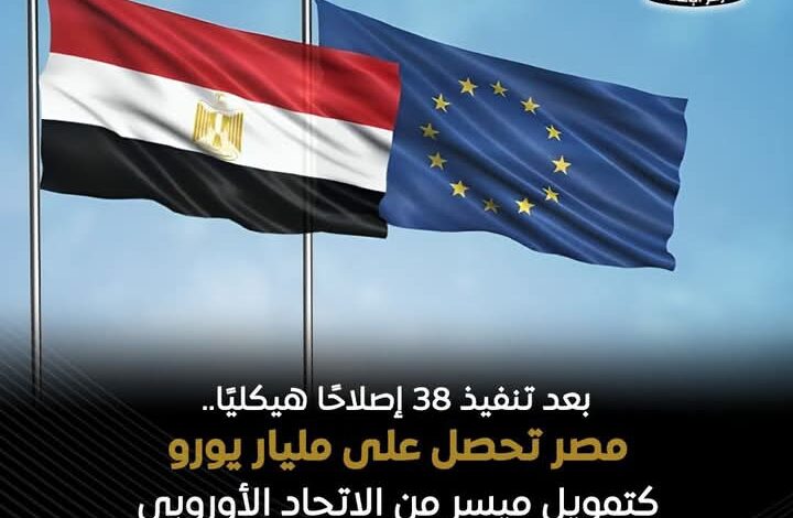 مصر تحصل على تمويل تنموي ميسر بقيمة مليار يورو من الاتحاد الأوروبي 1 Screenshot ٢٠٢٦٠١١٦ ١٨٤٩٠٥