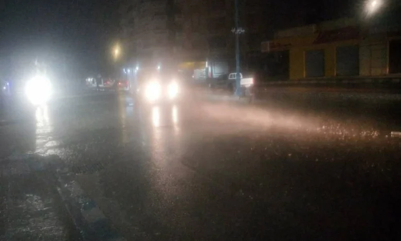 أمطار غزيرة ورياح شديدة تضرب مطروح بشكل مفاجئ 1 1676821