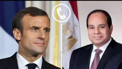 السيسي وماكرون يتفقان على احتواء التصعيد وتجنيب الشرق الأوسط عدم الاستقرار 4 2024 10 26 15 2 11 416