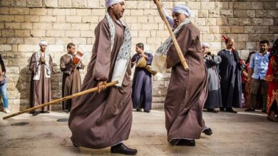 العيد فى إسنا بالأقصر.. تحطيب على ارتفاع 800 متر 3 427805574 7619366184763523 3306467820891742280 n