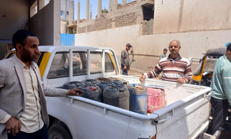 ضبط 9 آلاف لتر مواد بترولية قبل بيعها بالسوق السوداء في حملات تموينية مكبرة بقنا 1 IMG 20260330 WA0054 780x470 1