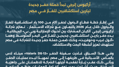 أركيوس إنرجي تبدأ حملة حفر جديدة لبئرين استكشافيين للغاز في مصر 9 بيان 5