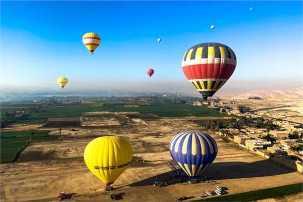 إلغاء رحلات البالون في الأقصر بسبب سوء الأحوال الجوية 1 20260401083148167