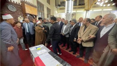 وزير البترول ومحافظ الدقهلية يتقدمان جنازة المهندس ضحية حادث «حبشان» بالإمارات 4 20260406085613535