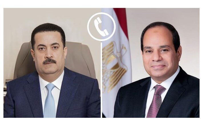 مصر والعراق يبحثان تكثيف الجهود من أجل تعزيز وحماية أمن الدول العربية في مواجهة التحديات الراهنة 1 29484165897382026040102080181