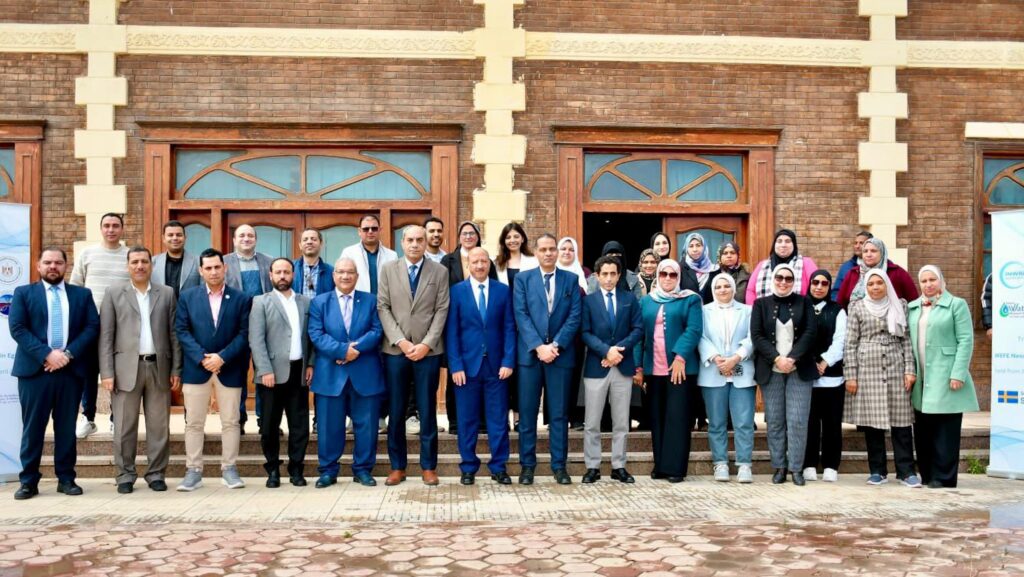 زير الري : برنامج تدريبي في "معالجة وتحلية وإعادة استخدام المياه 2 IMG 20260403 WA0023