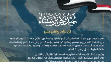 وزير البترول يكتب ملحمة عن تحرير سيناء 7 WhatsApp Image 2026 04 24 at 8.00.22 PM