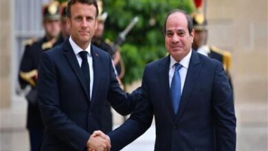 السيسي وماكرون يشهدان افتتاح المقر الجديد لجامعة سنجور في برج العرب اليوم 5 20260509081413055