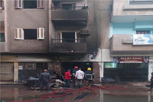 الحماية المدنية بالغربية تسيطر على حريق هائل داخل معرض أثاث بطنطا 1 20260525094047809