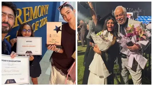 بينهم ابنة داليا البحيري.. نجوم الفن يحتفلون بتخرج أبنائهم 1 AA26fD0D