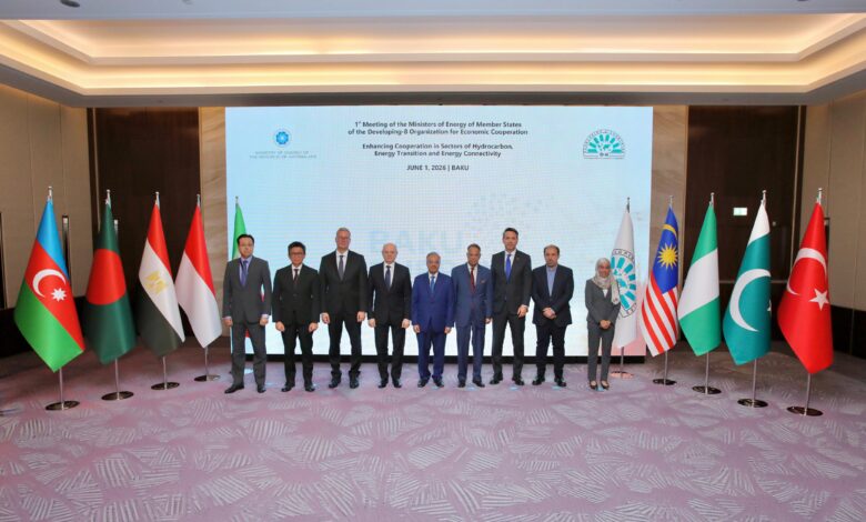 المهندس كريم بدوى وزير البترول والثروة المعدنية يشارك في الاجتماع الأول لوزراء الطاقة بمجموعة الدول الثماني النامية ويؤكد أهمية التكامل الإقليمي لتحقيق أمن الطاقة 1 WhatsApp Image 2026 06 02 at 1.11.57 PM 2