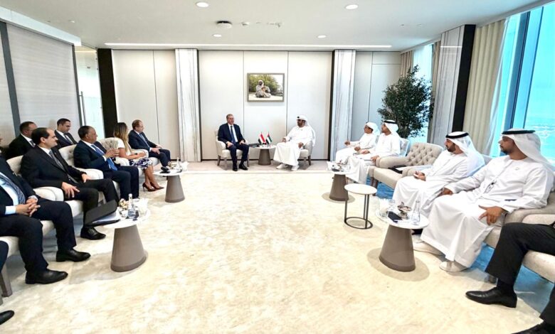 وزير البترول والثروة المعدنية يبحث مع الدكتور سلطان الجابر زيادة استثمارات أدنوك لاستكشاف وإنتاج الغاز وتعزيز مشاركة الشركات المصرية بمشروعات الطاقة بالإمارات 1 WhatsApp Image 2026 07 02 at 7.56.37 PM 1