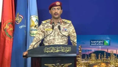 الحوثيون يتبنون استهداف مصفاة لـ"أرامكو" في جازان السعودية بمسيّرة 4 2026 8 9 10 19 12 0