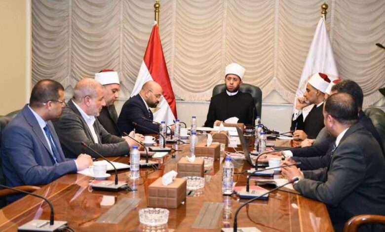 وزير الأوقاف: واجب أبناء الوزارة بالخارج أن يكونوا أصوات رحمة وسلام ونماذج لمكارم الأخلاق 1 255665f9 5557 494d 868d 5e031f0d1059