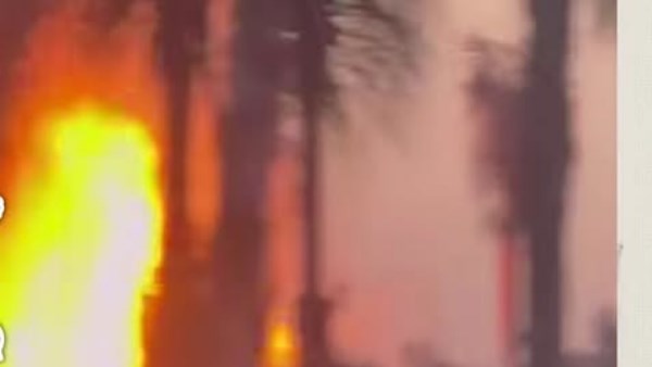 حريق في بورتو مارينا على البحر المتوسط بالساحل الشمالي| تفاصيل 1 706183606745320260828090121121