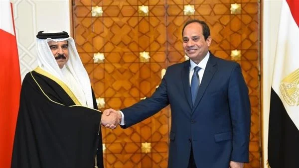 الرئيس السيسي يستقبل ملك البحرين لبحث مستجدات القضايا الإقليمية والدولية 1 IMG 3193