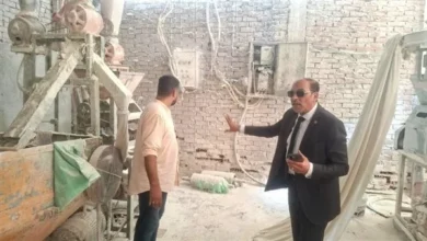 ضبط 2.5 طن دقيق بلدي مدعم قبل تهريبها في مدينه بنها بالقليوبية 6 IMG 3196