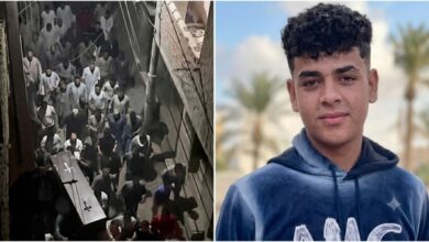 عقب وصول جثمانه من ليبيا.. تشييع الطفل «يوسف» ضحية الهجرة غير الشرعية بالمنيا 5 IMG 3246