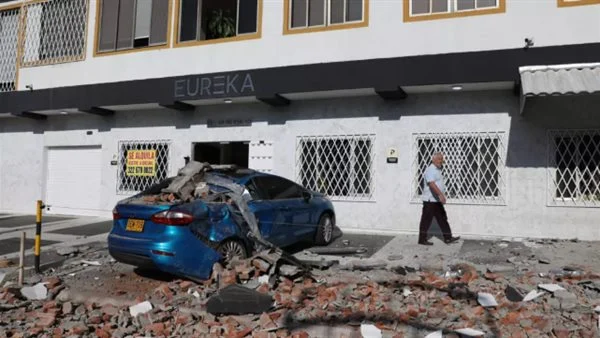 السكان محاصرون تحت الأنقاض..انهيار20منزلا جراء زلزال قوى فى كولومبيا 1 IMG 3362