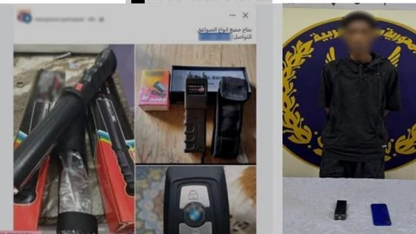 القبض على عاطل يدير صفحة لبيع صواعق كهربائية والنصب على راغبي الشراء 1 IMG 3638