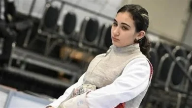 سارة عمرو تضمن ميدالية جديدة لمصر في منافسات سلاح الشيش بدورة ألعاب البحر المتوسط 7 IMG 3734