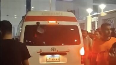 حريق ضخم يلتهم محلات ملابس فى المقطم 2 IMG 3766 1